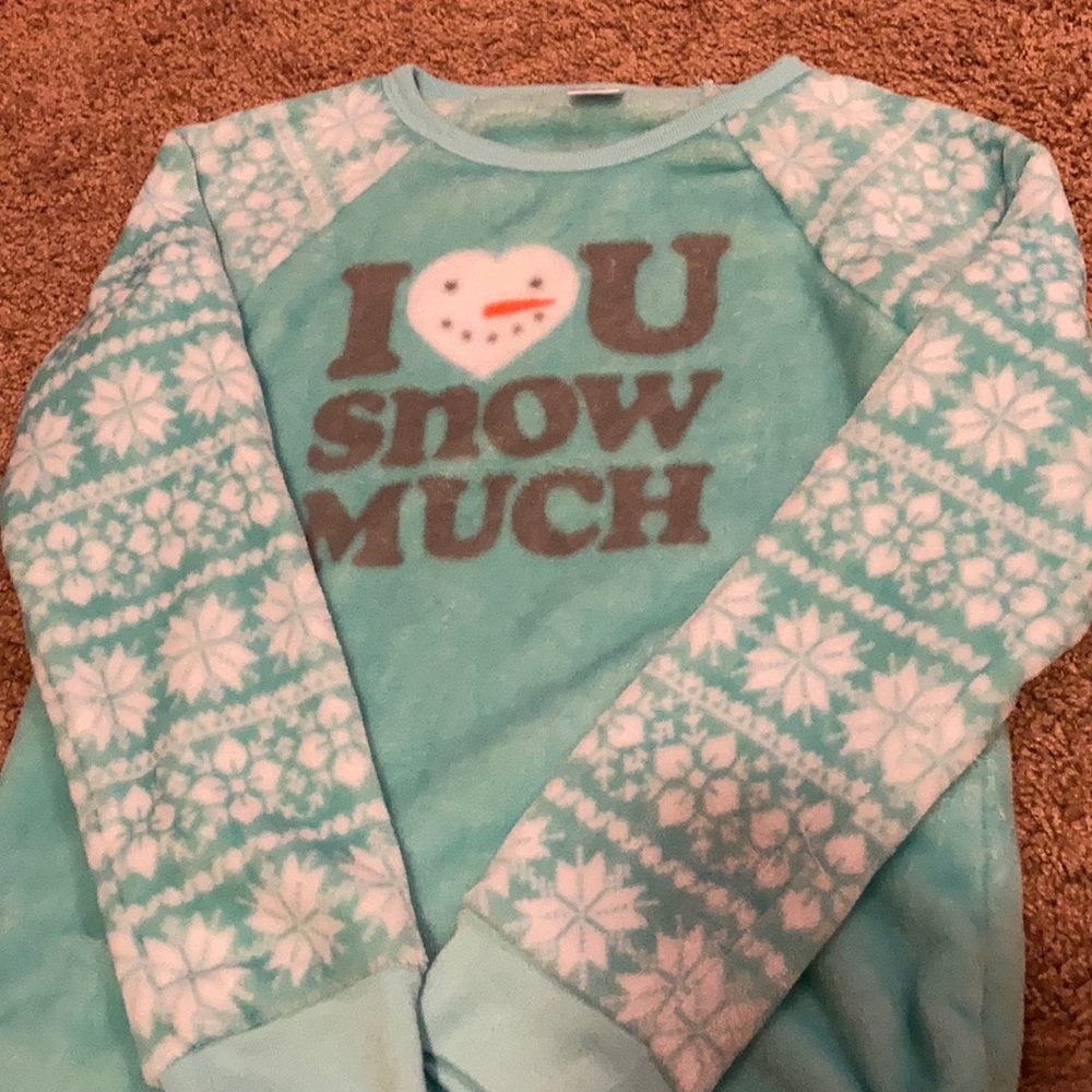 fluffy sweater